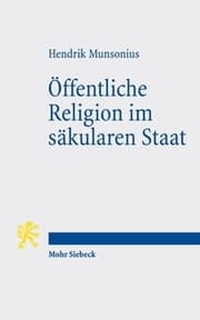 Cover von Öffentliche Religion im säkularen Staat