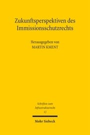 Cover von Zukunftsperspektiven des Immissionsschutzrechts