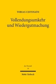 Cover von Vollendungsumkehr und Wiedergutmachung
