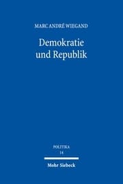 Cover von Demokratie und Republik