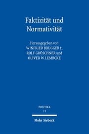 Cover von Faktizität und Normativität