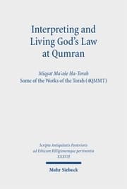 Cover von Interpreting and Living God's Law at Qumran