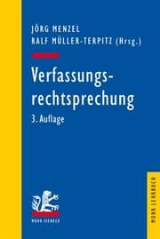 Cover von Verfassungsrechtsprechung