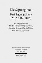 Cover von Die Septuaginta