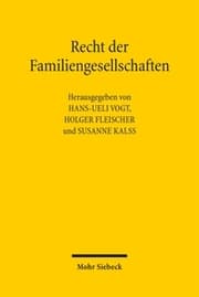 Cover von Recht der Familiengesellschaften