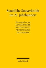 Cover von Staatliche Souveränität im 21. Jahrhundert