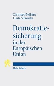 Cover von Demokratiesicherung in der Europäischen Union