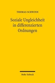 Cover von Soziale Ungleichheit in differenzierten Ordnungen
