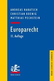 Cover von Europarecht