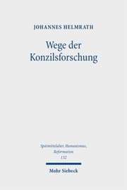 Cover von Wege der Konzilsforschung