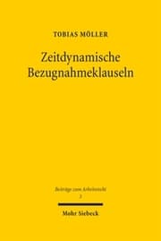 Cover von Zeitdynamische Bezugnahmeklauseln