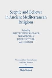 Cover von Sceptic and Believer in Ancient Mediterranean Religions