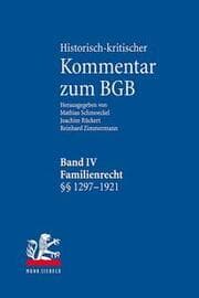Cover von Historisch-kritischer Kommentar zum BGB