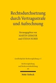 Cover von Rechtsdurchsetzung durch Vertragsstrafe und Aufrechnung