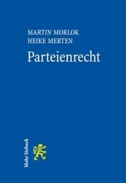 Cover von Parteienrecht