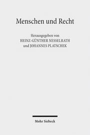 Cover von Menschen und Recht