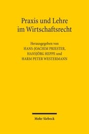 Cover von Praxis und Lehre im Wirtschaftsrecht