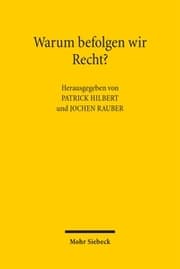 Cover von Warum befolgen wir Recht?