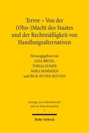 Cover von Terror - Von der (Ohn-)Macht des Staates und der Rechtmäßigkeit von Handlungsalternativen