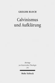 Cover von Calvinismus und Aufklärung