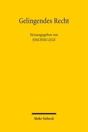 Cover von Gelingendes Recht