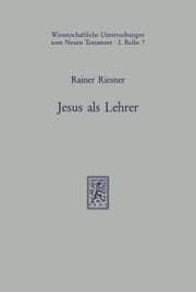 Cover von Jesus als Lehrer