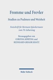 Cover von Fromme und Frevler