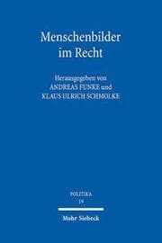 Cover von Menschenbilder im Recht