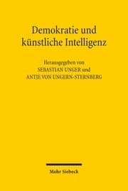 Cover von Demokratie und künstliche Intelligenz