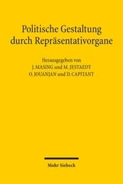 Cover von Politische Gestaltung durch Repräsentativorgane