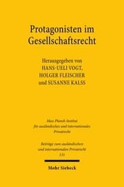 Cover von Protagonisten im Gesellschaftsrecht