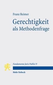 Cover von Gerechtigkeit als Methodenfrage