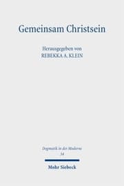 Cover von Gemeinsam Christsein