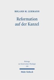 Cover von Reformation auf der Kanzel