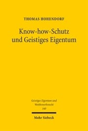Cover von Know-how-Schutz und Geistiges Eigentum
