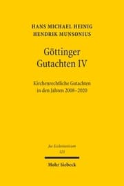 Cover von Göttinger Gutachten IV