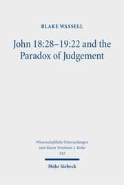 Cover von John 18:28-19:22 and the Paradox of Judgement
