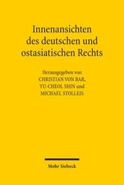 Cover von Innenansichten des deutschen und ostasiatischen Rechts