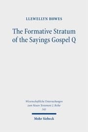 Cover von The Formative Stratum of the Sayings Gospel Q