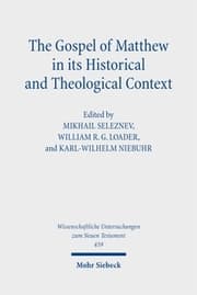 Cover von The Gospel of Matthew in its Historical and Theological Context