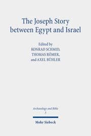 Cover von The Joseph Story between Egypt and Israel