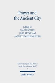 Cover von Prayer and the Ancient City