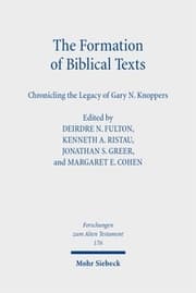 Cover von The Formation of Biblical Texts