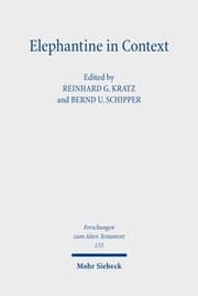 Cover von Elephantine in Context
