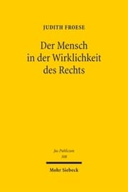 Cover von Der Mensch in der Wirklichkeit des Rechts