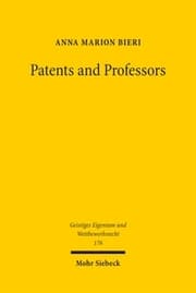 Cover von Patents and Professors