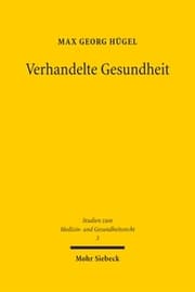 Cover von Verhandelte Gesundheit