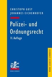 Cover von Polizei- und Ordnungsrecht