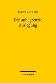 Cover von Die unbegrenzte Auslegung