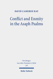 Cover von Conflict and Enmity in the Asaph Psalms